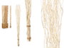 Giftdecor Ramillete de Varillas Natural con 30 LEDs, 120 cm de Alto, 10x10 cm de Ancho/Largo, Madera de Sauce (Set de 8)