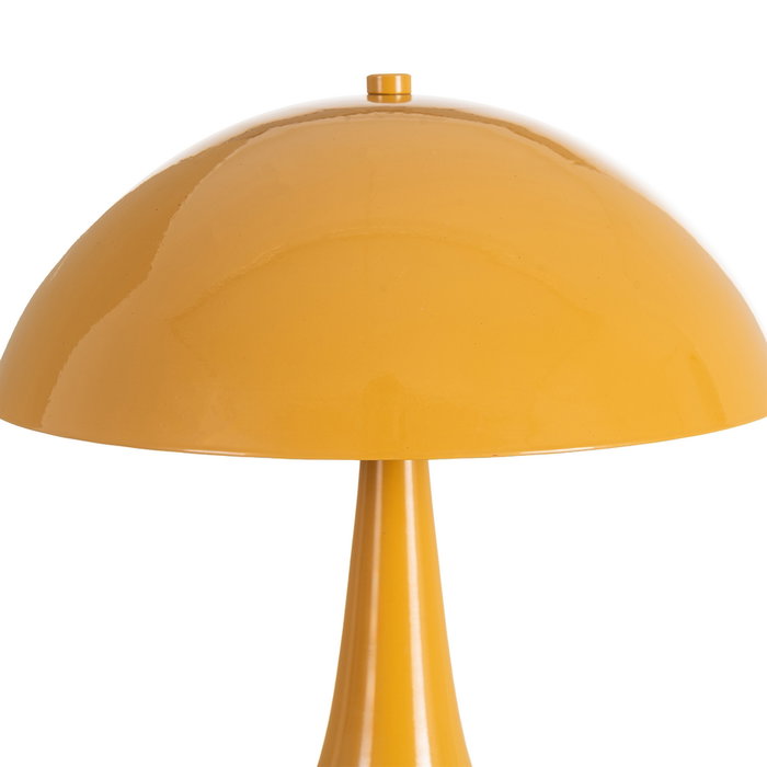 Lámpara Mesa Mostaza Metal 25 X 25 X 27,50 cm Lámpara Mesa Mostaza Metal 25 X 25 X 27,50 cm