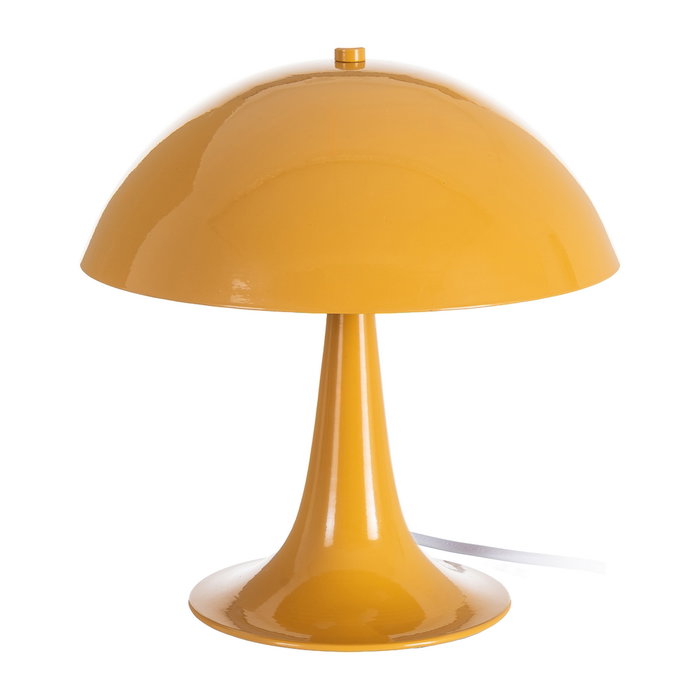 Lámpara Mesa Mostaza Metal 25 X 25 X 27,50 cm Lámpara Mesa Mostaza Metal 25 X 25 X 27,50 cm
