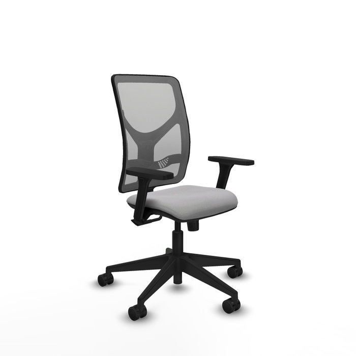 PIQUERAS Y CRESPO Silla de oficina Motilla con mecanismo Sincro, Gris PIQUERAS Y CRESPO Silla de oficina Motilla con mecanismo Sincro, Gris