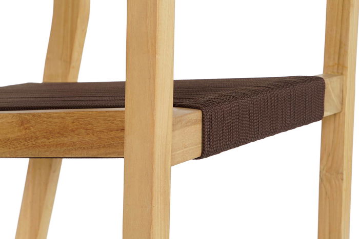 DKD Home Decor Set de 5 Mesas Terraza y Jardín Marrón Teca y Cuerda 90 x 75 x 90 cm DKD Home Decor Set de 5 Mesas Terraza y Jardín Marrón Teca y Cuerda 90 x 75 x 90 cm