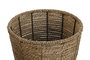 DKD Home Decor Set de 3 Maceteros de Fibra 31x31x24 Natural Marrón