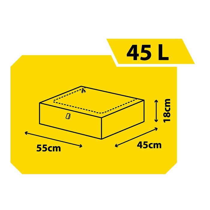 Domo Pack Living Funda Multiusos Profesional 45L 907410 - Resistente al Agua y Polvo