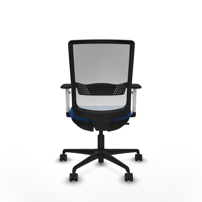 PIQUERAS Y CRESPO Silla de oficina Haches Azul y Blanco