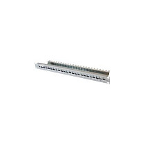 Telegärtner Patchpanel de 19 pulgadas para 24 módulos Keystone AMJ/AMJ-S con sujeción de cables