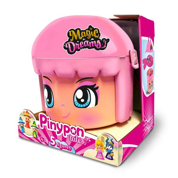 Famosa Cabeza Pinypon Magic Dreams Incluye 5 Figuras Exclusivas 8 cm