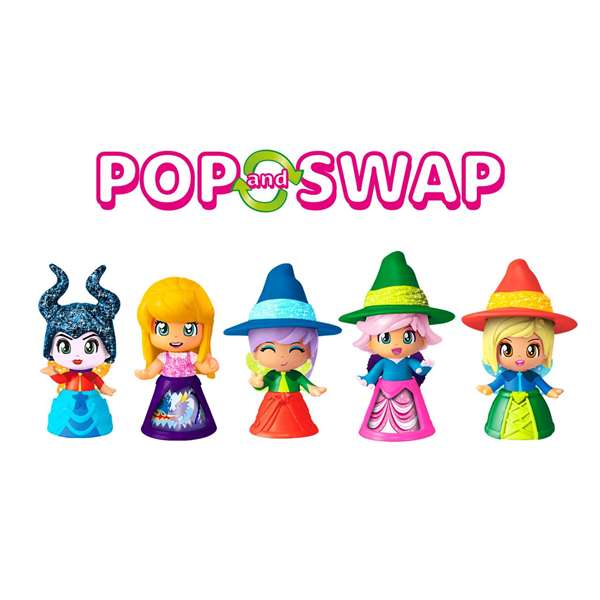Famosa Cabeza Pinypon Magic Dreams Incluye 5 Figuras Exclusivas 8 cm