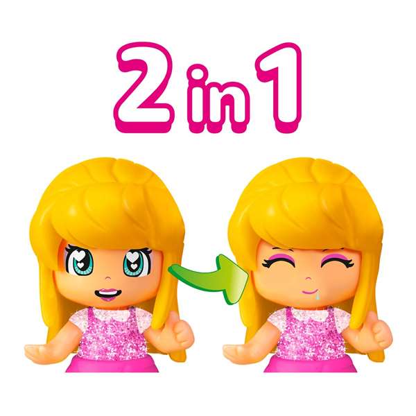 Famosa Cabeza Pinypon Magic Dreams Incluye 5 Figuras Exclusivas 8 cm