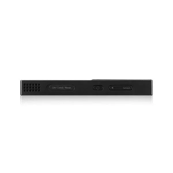 Zyxel NR2301 Router Móvil Portátil Wi-Fi 6 con Batería, Pantalla LCD 2.4", 5G/4G LTE, Antenas 2x2, Color Negro