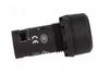 ABB Interruptor de presión CP1 22mm NC + NA negro