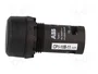 ABB Interruptor de presión CP1 22mm NC + NA negro