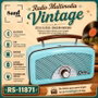 SAMI Radio Sami Vintage 3 bandas azul AC/batería multimedia