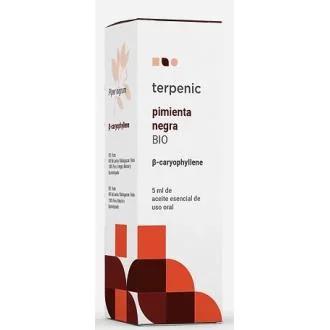 TERPENIC Pimienta Negra Aceite Esencial Bio 5Ml - Uso Oral, 100% Puro y Natural TERPENIC Pimienta Negra Aceite Esencial Bio 5Ml - Uso Oral, 100% Puro y Natural