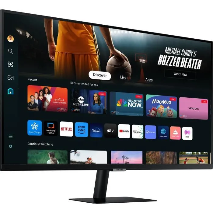 Samsung Smart Monitor M7 DM700 PC Monitor 32" UHD 4K Panel VA 60Hz HDR10 USB-C 65W HDMI Altavoces Negro Samsung Smart Monitor M7 DM700 PC Monitor 32" UHD 4K Panel VA 60Hz HDR10 USB-C 65W HDMI Altavoces Negro
