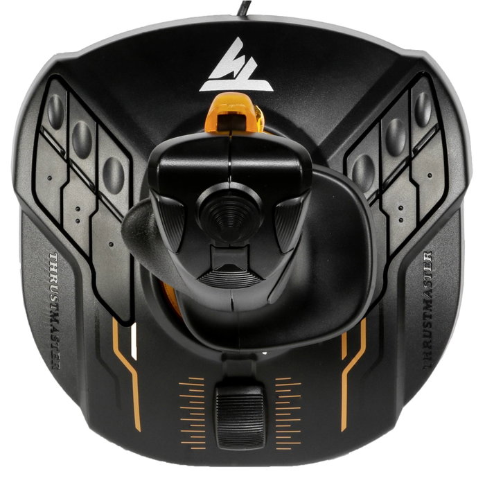 Thrustmaster T.16000M FCS SPACE SIM DUO Negro y Naranja