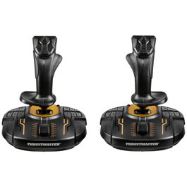 Thrustmaster T.16000M FCS SPACE SIM DUO Negro y Naranja