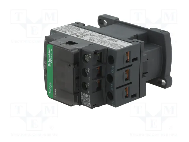 SCHNEIDER ELECTRIC Contactor TeSys D LC1D12V7 3-polar 400VAC