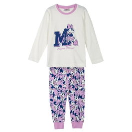Cerdá Pijama Largo Single Jersey Minnie Talla 4 Años Rosa