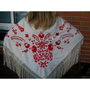 Flamenco Complemento Mantón PGBL42 Marfil