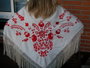 Flamenco Complemento Mantón PGBL42 Marfil