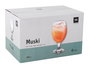 La Mediterranea Set 6 Copas Muski 400 cc (4 Cajas)