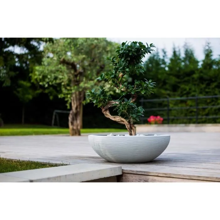 Eda Lavabo EDA Graphit Ø59cm Blanco Encalado Capacidad 39L Doble Pared Exterior Interior No Congelante Anti-UV