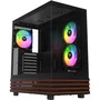 Thermaltake View 270 Plus WS ARGB Torre Mediana, Gabinete para PC ATX sin Fuente - Negro - CA-1Y7-00M1WN-WS