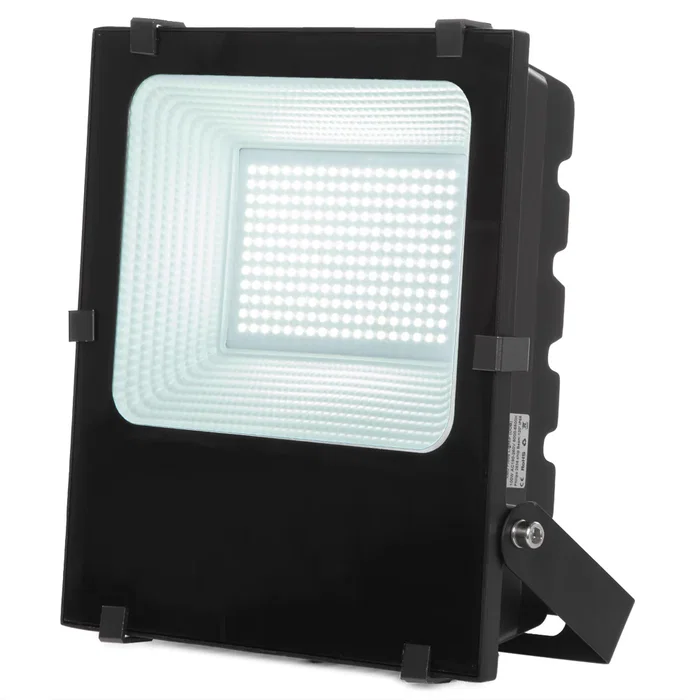Lumileds Proyector LED Exterior 100W 16000Lm 6000ºK IP65 Regulable Triac, Color Negro, Aluminio, 100000 Horas Vida Útil