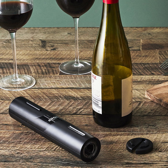 Cook Concept Sacacorchos Eléctrico Negro Colección Cocktail