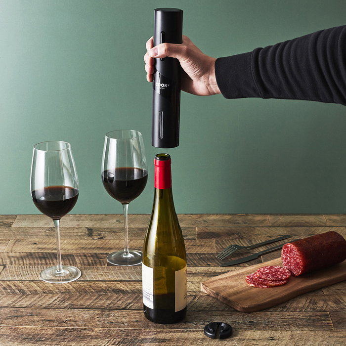 Cook Concept Sacacorchos Eléctrico Negro Colección Cocktail