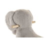 DKD Home Decor Mecedora de Elefante Gris y Madera