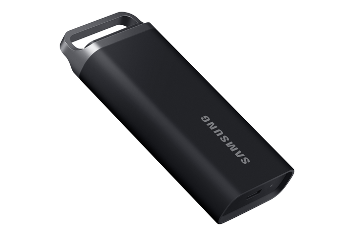Samsung SSD Portátil T5 EVO 2 TB USB 3.2 Gen 1 Externa, Negro, Hasta 460 MB/s, Resistente a Caídas, 256-bit AES, Compatible PC/Mac/Android/Consolas, Incluye Software Magician
