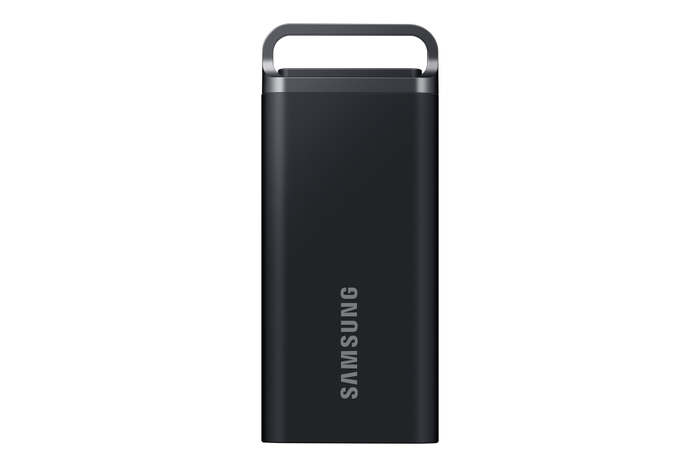 Samsung SSD Portátil T5 EVO 2 TB USB 3.2 Gen 1 Externa, Negro, Hasta 460 MB/s, Resistente a Caídas, 256-bit AES, Compatible PC/Mac/Android/Consolas, Incluye Software Magician