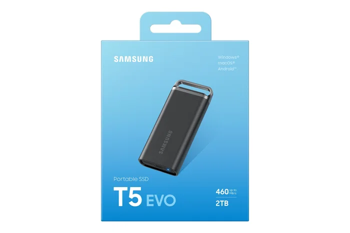 Samsung Portable T5 EVO 2 TB Negro