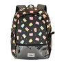 Mochila Fight Clear Gummy Oh My Pop Multicolor