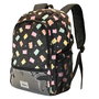 Mochila Fight Clear Gummy Oh My Pop Multicolor
