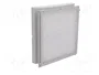 STEGO Rejilla de ventilación con filtro y carcasa 250x250mm