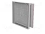 STEGO Rejilla de ventilación con filtro y carcasa 250x250mm