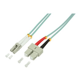 LogiLink LWL Patchkabel OM3 LC / SC 2.0m Duplex