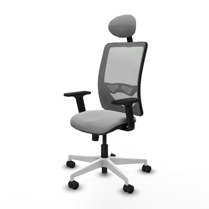 PIQUERAS Y CRESPO Silla de oficina Zulema con mecanismo Sincro, Gris PIQUERAS Y CRESPO Silla de oficina Zulema con mecanismo Sincro, Gris