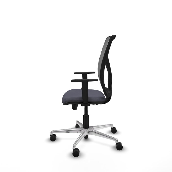 PIQUERAS Y CRESPO Silla de oficina Motilla con mecanismo Sincro/Traslack, Gris PIQUERAS Y CRESPO Silla de oficina Motilla con mecanismo Sincro/Traslack, Gris