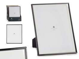 Giftdecor Portafotos Acero Negro 20x25 cm (Set de 12)
