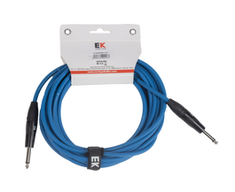 Cable Ek Audio para Guitarra Jack Recto-Recto 3M Azul