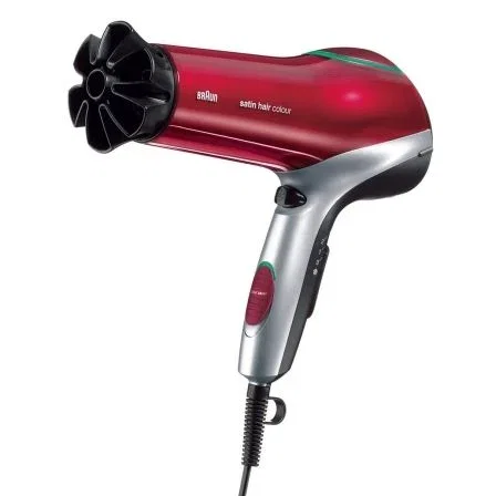 SECADOR DE PELO BRAUN SATÍN HAIR 7 HD770 - 2200W - 6 COMBINACIONES TEMPERATURA/FLUJO AIRE - TECNOLOGÍA COLOR SAVER / IONTEC