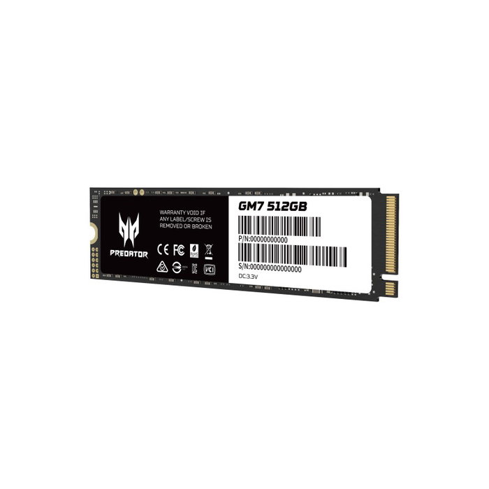 Acer Predator GM7 Disco Duro Interno SSD 512GB M.2 PCIe Gen4 NVMe