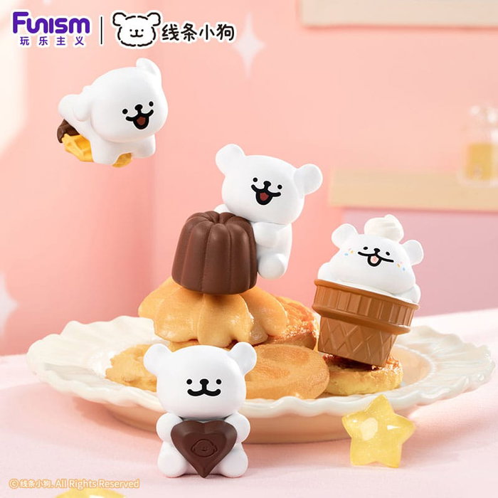 Funism Maltese Sweet Box Series Puppy Face Pack de 3 Minifiguras Funism Maltese Sweet Box Series Puppy Face Pack de 3 Minifiguras