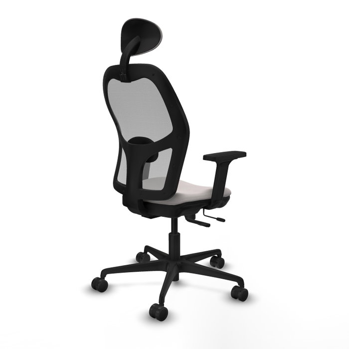 PIQUERAS Y CRESPO Silla de oficina Jorquera Sincro/Traslack Blanco/Gris PIQUERAS Y CRESPO Silla de oficina Jorquera Sincro/Traslack Blanco/Gris