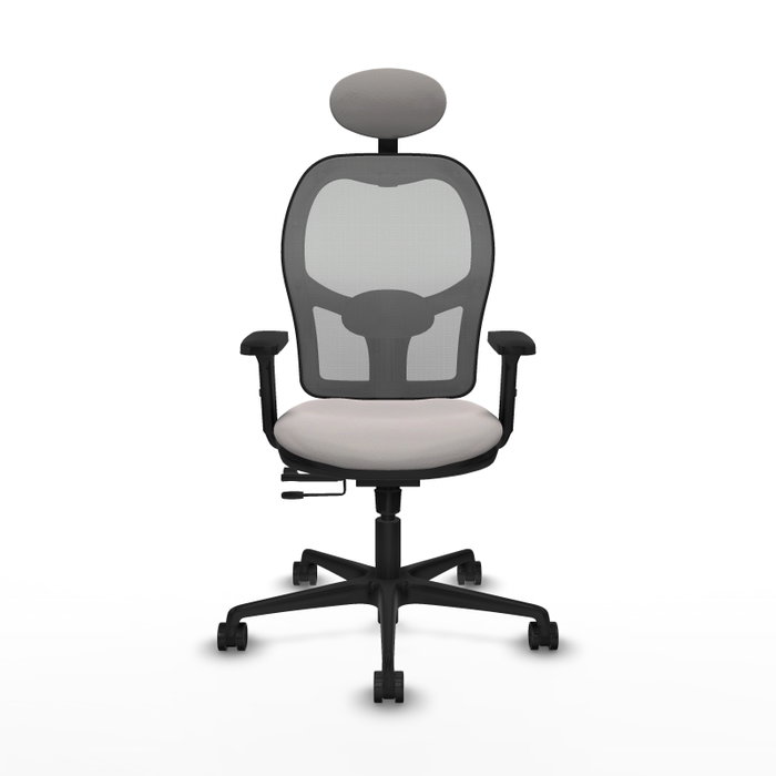 PIQUERAS Y CRESPO Silla de oficina Jorquera Sincro/Traslack Blanco/Gris PIQUERAS Y CRESPO Silla de oficina Jorquera Sincro/Traslack Blanco/Gris