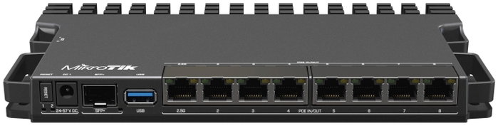 MikroTik RB5009UPr+S+IN Router con 2.5 Gigabit Ethernet y SFP+ de 10 Gigabit