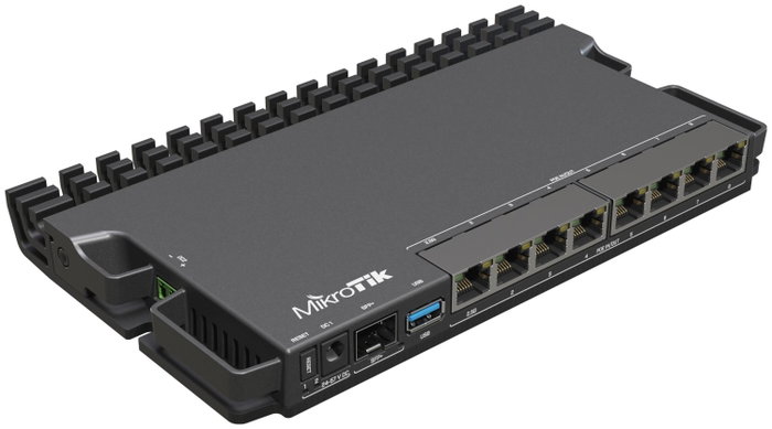 MikroTik RB5009UPr+S+IN Router con 2.5 Gigabit Ethernet y SFP+ de 10 Gigabit